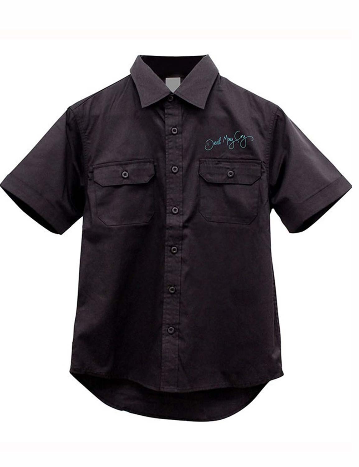 【Devil May Cry 5 】デビルメイクライ 半袖シャツ ワークシャツ Devil May Cry 5 Shirt | Short Sleeves - Hleatherjackets
