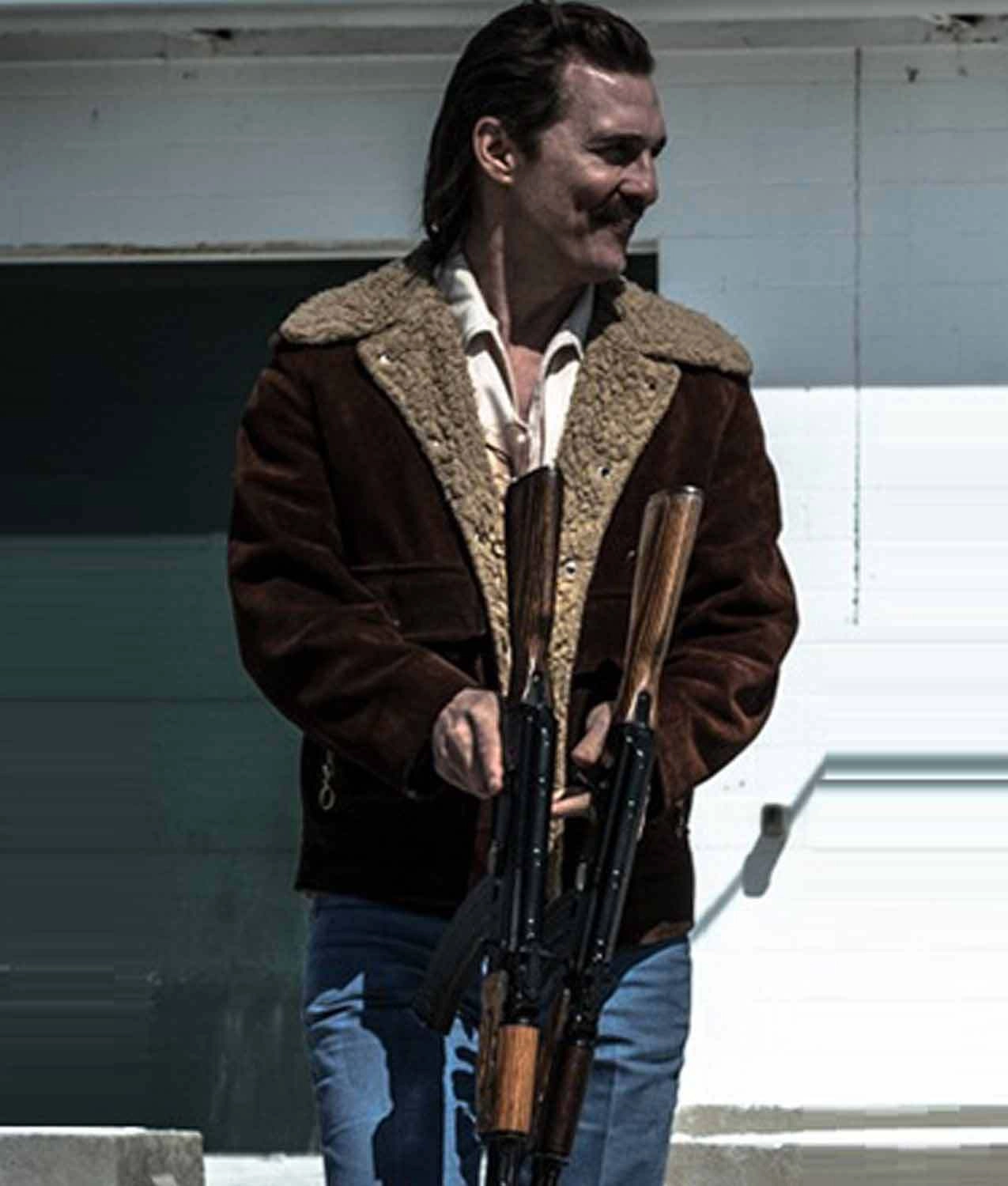 Richard Wershe Sr Jacket White Boy Rick Coat Hleatherjackets