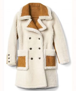 Womens Double Breasted Coat