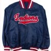 Cleveland Indians Blue Bomber Starter Jacket