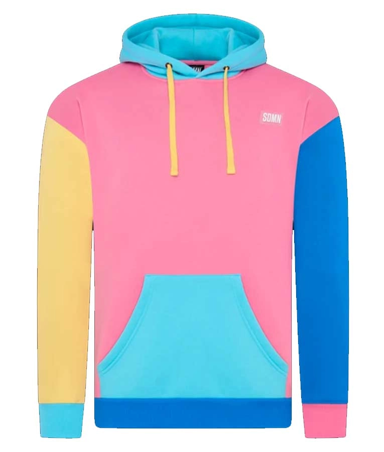 SDMN Sidemen Color Block Hoodie | Sidemen Color Block Sweatshirt