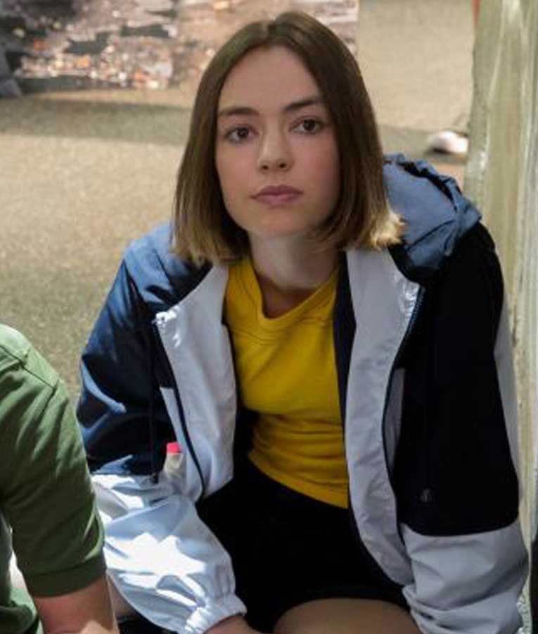 Atypical S04 Brigette Lundy-Paine Hooded Jacket Casey Gardner Atypical Season 04 Brigette Lundy-Paine Hoodie Jacket