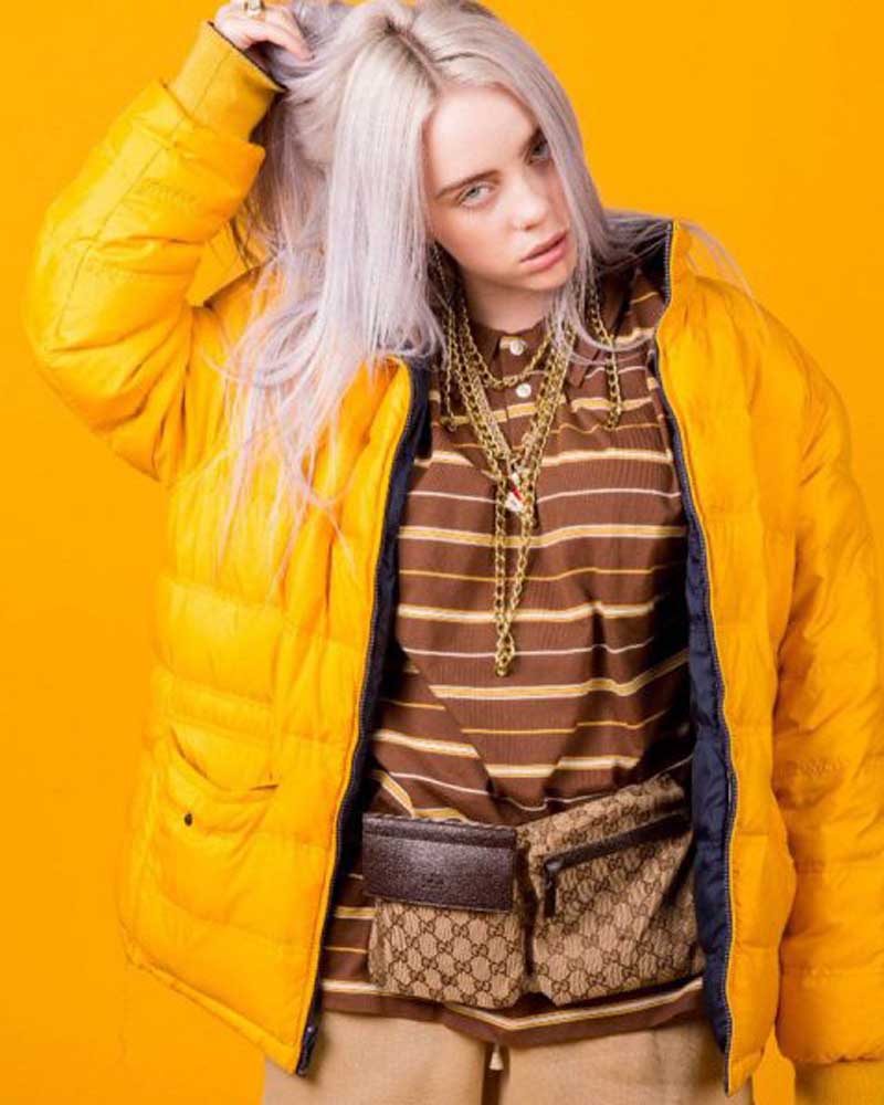 Billie eilish shop yellow coat