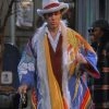 Cosmo Kramer Seinfeld S07 Michael Richards White Fur Trim Coat