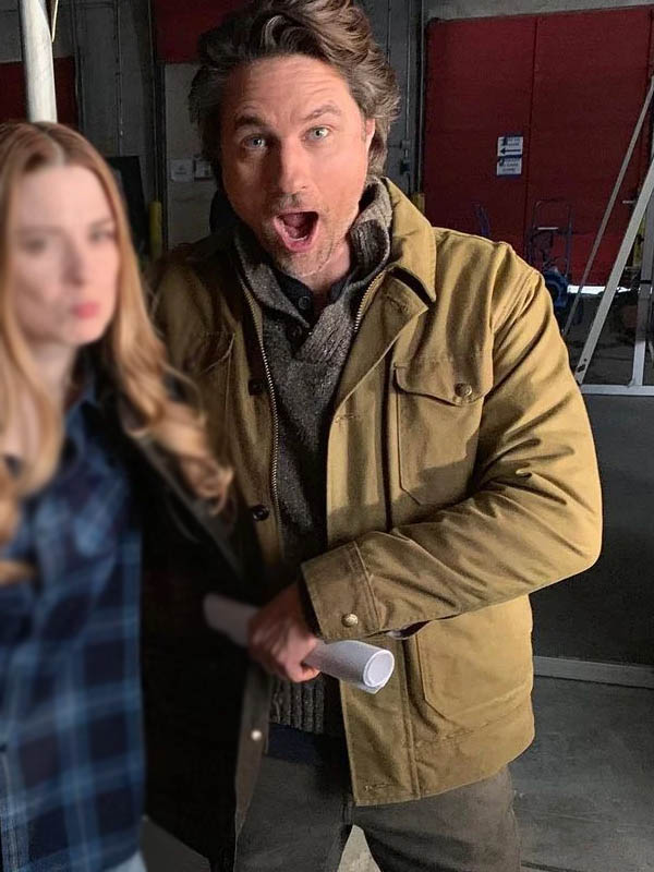 Virgin River Jack Sheridan Jacket | Martin Henderson Brown Cotton Jacket