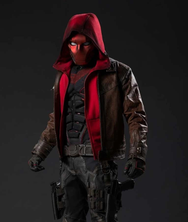 red hood leather jacket