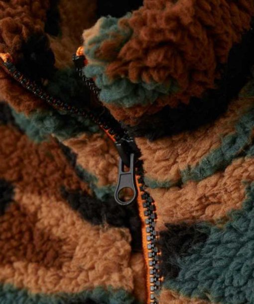 Flynn Camo Shearling Jacket Julie and the Phantoms