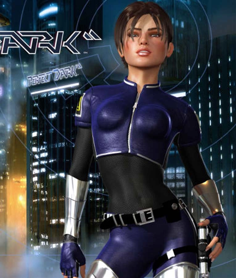 New Perfect Dark 2020 Agent Joanna Dark Cropped Leather Jacket