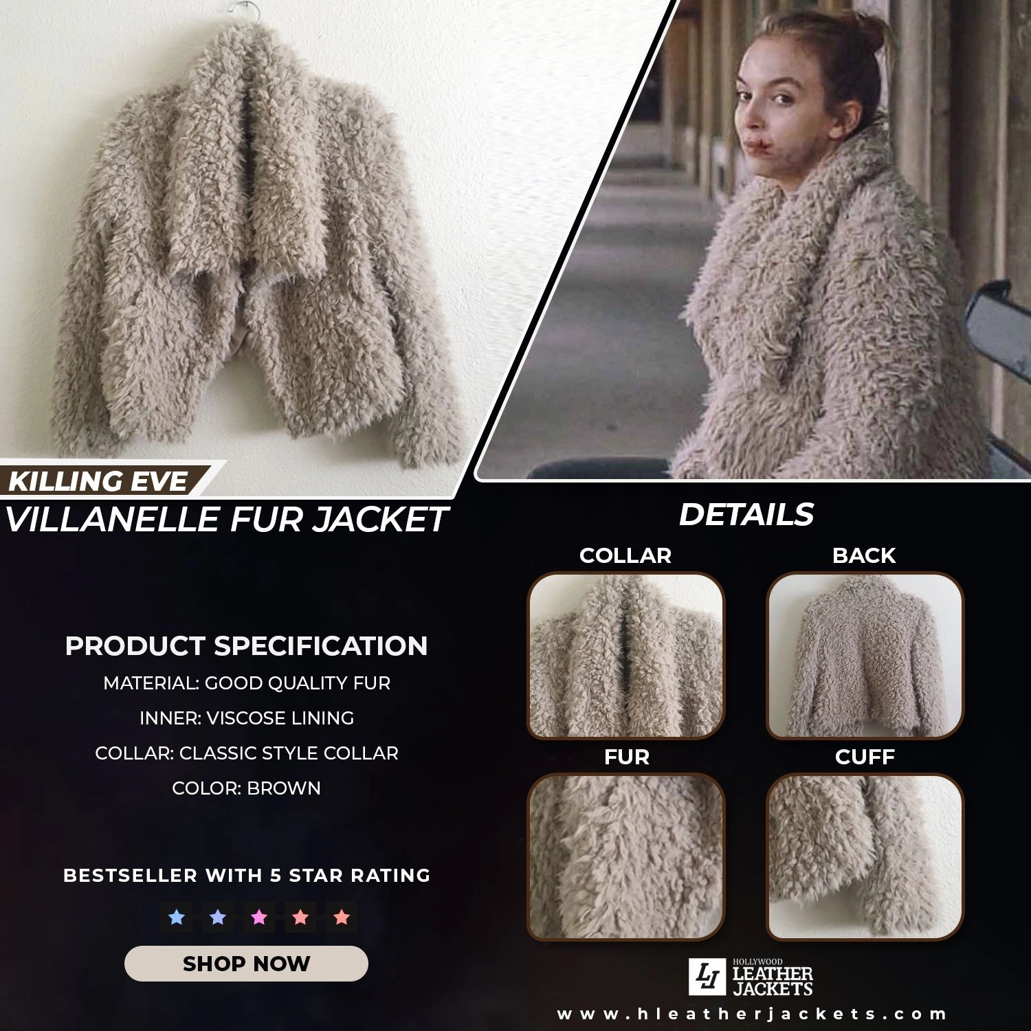 Killing eve teddy coat on sale