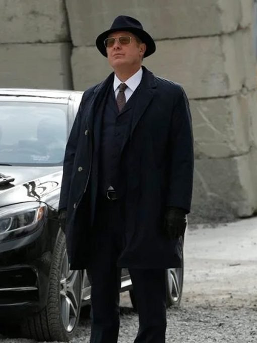 Raymond Reddington Coat - The Blacklist James Spader Black Coat