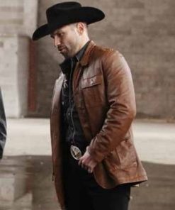 Rafael Amaya Leather Jacket
