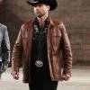 Queen Of The South S05 Aurelio Casillas Brown Leather Jacket
