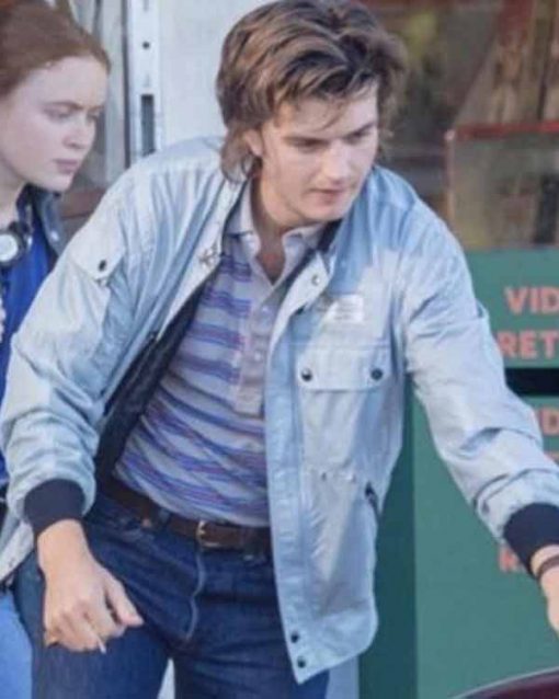 Stranger Things Season 4 Steve Harrington Bomber Jacket