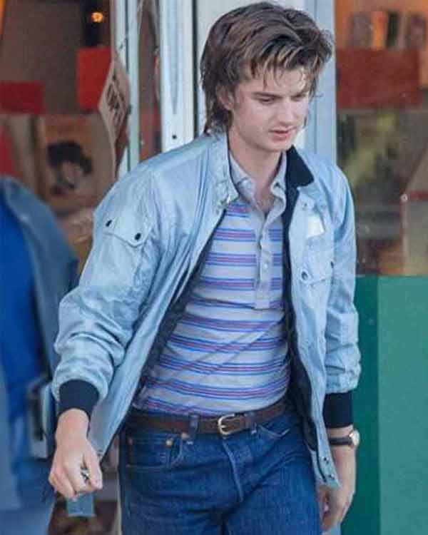 Stranger Things Season 4 Steve Harrington Bomber Jacket