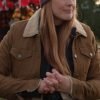 Alexandra Breckenridge Virgin River S03 Melinda Monroe Brown Cotton Jacket