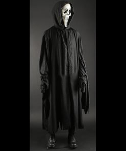 Scream 2022 Ghost Black Costume Coat