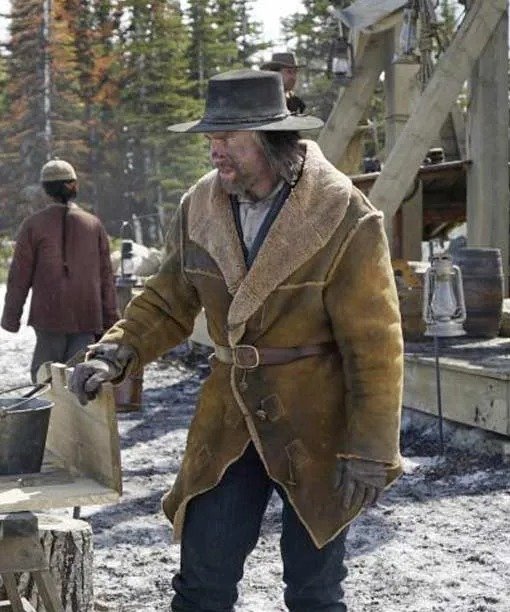 Cullen Bohannon Shearling Coat | Hell On Wheels