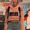 Jodi Kreyman Tall Girl 2 Ava Michelle Cropped Open Shoulders Hoodie