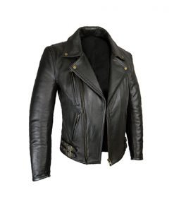 Mens Elite Patrol Leather Jacket – Biker Style