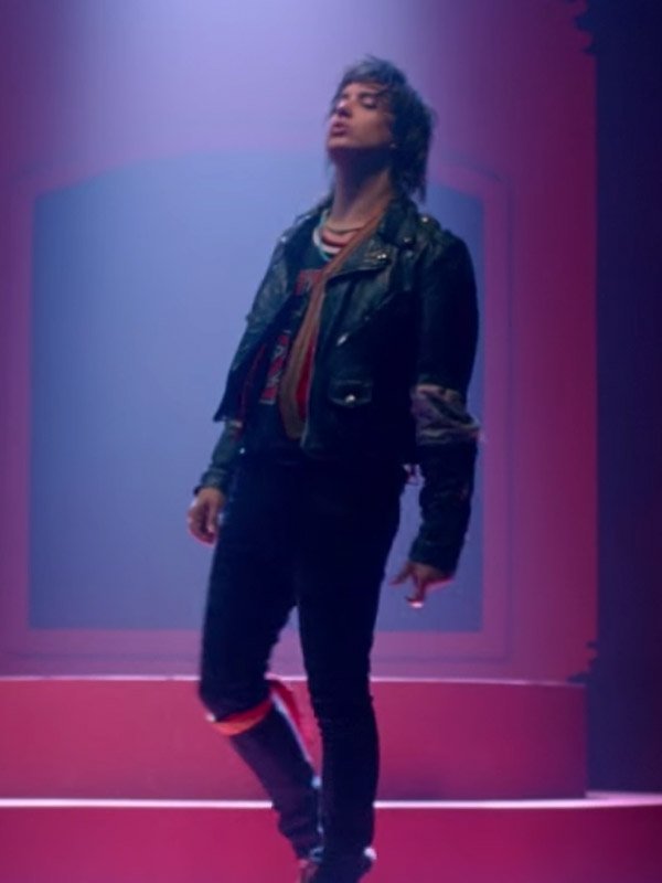 American Singer Julian Casablancas Instant Crush Shark Leather Jacket