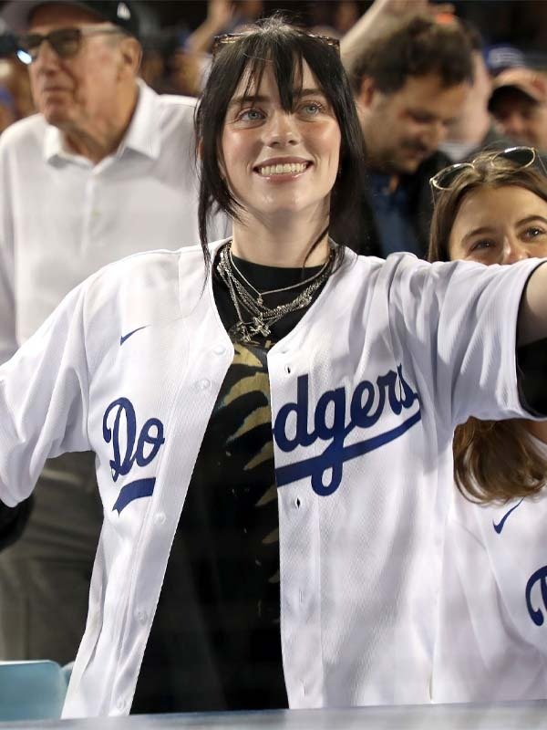 Billie Eilish Dodgers Jersey