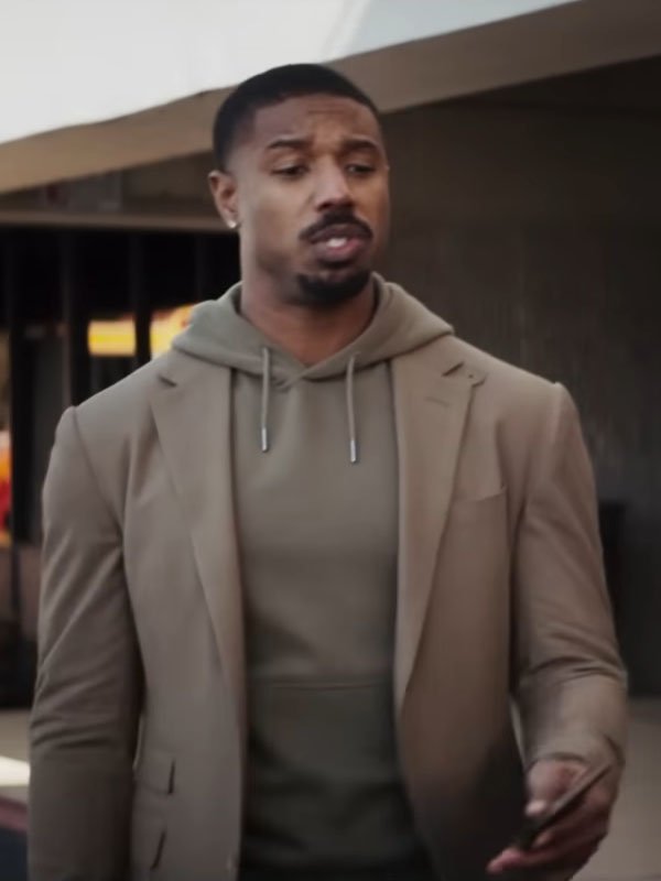 Creed 3 Michael B. Jordan Brown Blazer