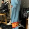 Joe Burrow Seinfeld Blue Printed Sweatpants