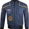 Captain Jonathan Archer Star Trek Enterprise Blue Flight Jacket