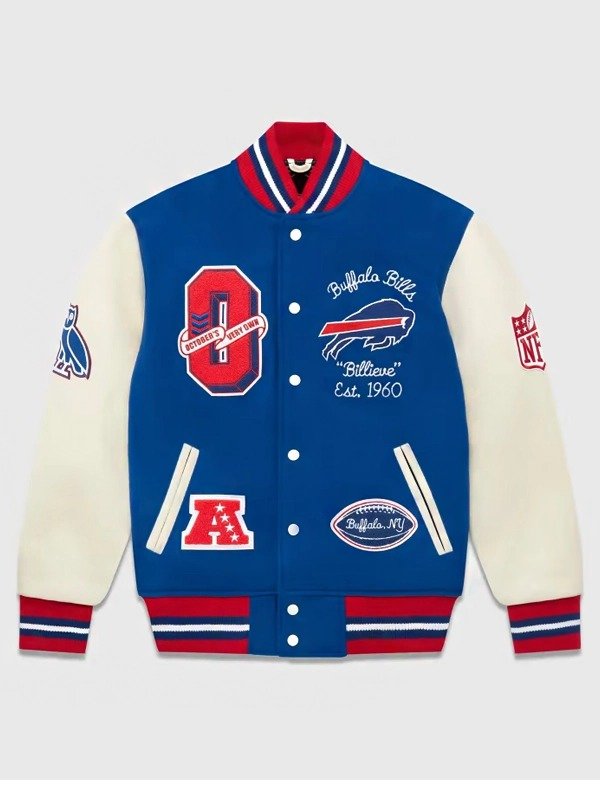 NFL Buffalo Bills Varsity Jacket | Hollywood Leather Jackets