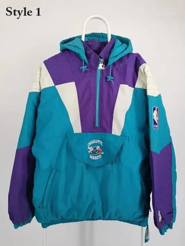 Shop NBA Charlotte Hornets Starter Jacket Free Shipping