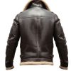 Leather Jacket Fur Coat Airforce Flight Jacket Mens