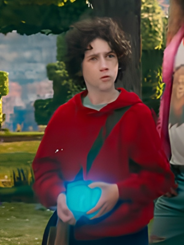 Sebastian Eugene Hansen A Minecraft Movie Red Hoodie