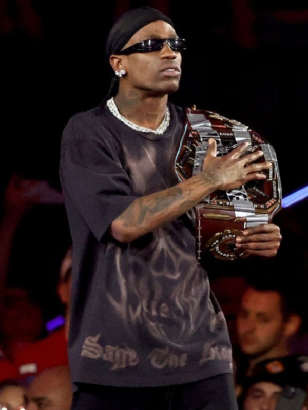 Travis Scott WrestleMania 41 T-Shirt Travis Scott WrestleMania 41 T-Shirt