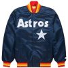 Homage X Starter Astros Satin Jacket - Trending jackets