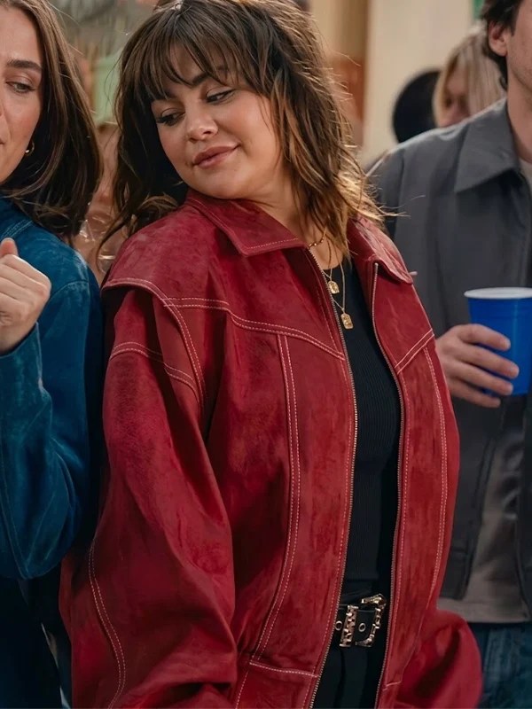 Off Campus S01 Allie Hayes Red Bomber Jacket Off Campus Season01 Allie Hayes Red Bomber Jacket