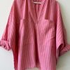 The Four Seasons S2 Kerri Kenney Pink Striped Shirt